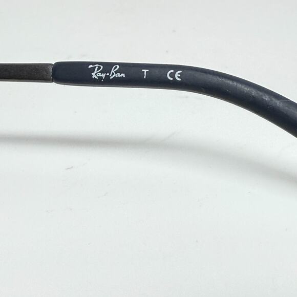 Ray-Ban RB 7023 5260 Blue Gray 53-17 145 Square Eyeglasses "Frames Only" H18610 - Picture 6 of 7